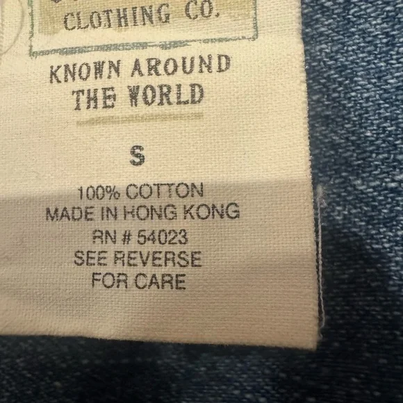 90’s Old Navy Denim Vest 100% Cotton - Picture 3 of 3